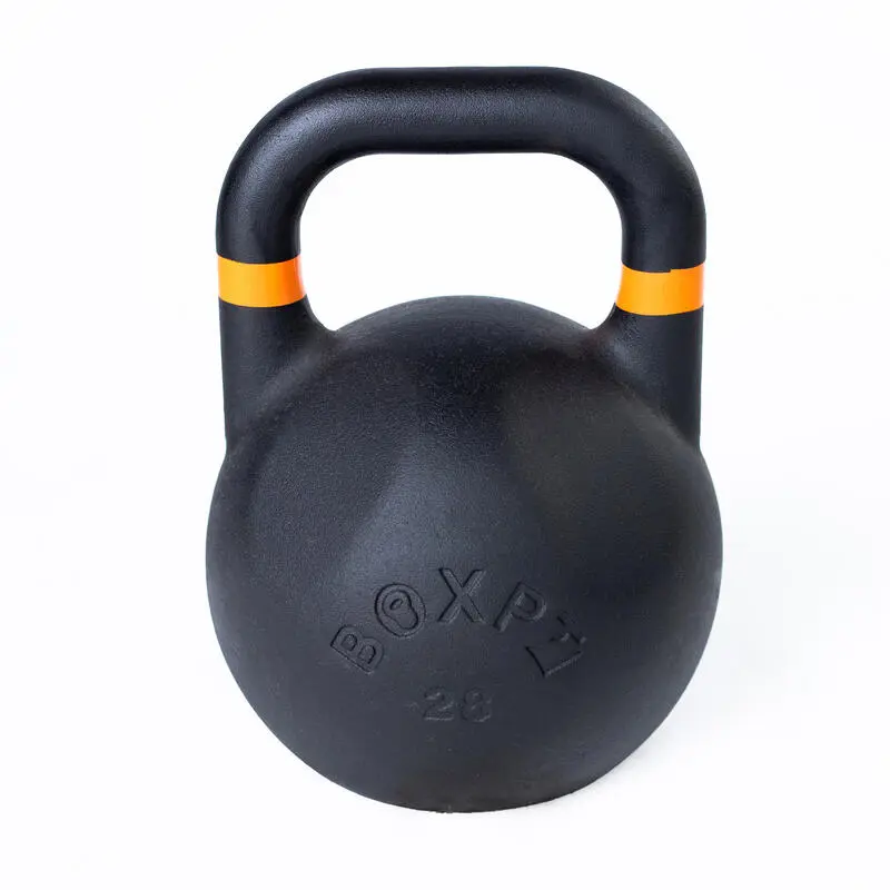 BOXPT EQUIPMENT Kettlebell De Competición "Powder Coated" 28kg Negro - Mancuernas y Pesas/Musculación 3 BOXPT EQUIPMENT Kettlebell De Competición "Powder Coated" 28kg Negro - Mancuernas y Pesas/Musculación