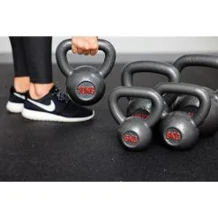 IVOL Kettlebell de Hierro Fundido 10 Kg - Ideal para Fitness y Entrenamiento de Fuerza 10 IVOL Kettlebell de Hierro Fundido 10 Kg - Ideal para Fitness y Entrenamiento de Fuerza -Running comercio kettlebell de hierro fundido 10 kg para fitness y entrenamiento de fuerza 3