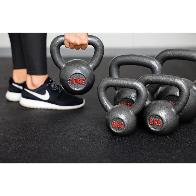IVOL Kettlebell de Hierro Fundido 10 Kg - Ideal para Fitness y Entrenamiento de Fuerza 6 IVOL Kettlebell de Hierro Fundido 10 Kg - Ideal para Fitness y Entrenamiento de Fuerza - Imagen 4