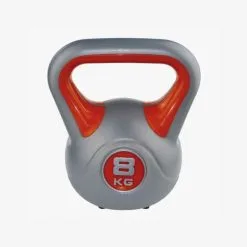 OZIO FITNESS Kettlebell Pesa Rusa Fit 8KG - Asa Antideslizante para Musculación