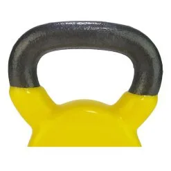 Tunturi Kettlebell Vinilo 6 Kg Amarillo - Mancuerna para Musculación y Fitness -Running comercio kettlebell vinilo 6 kg amarillo 2