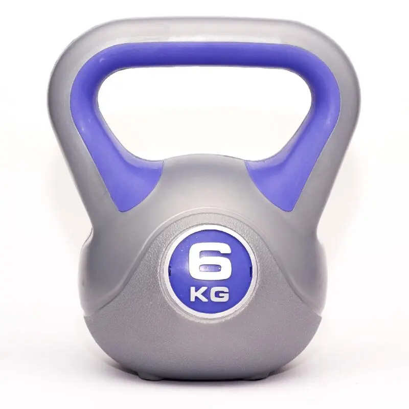 VIMAS SPORT Kettlebell Vinilo 6kg - Mancuerna para Entrenamiento y Musculación