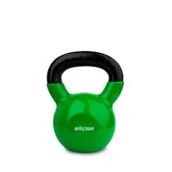 YOURFIT Kettlebell en Vinilo de 4kg - Ideal para Musculación y Entrenamiento en Casa