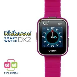 V Tech Kidizoom Smart Watch Dx2 Frambuesa - Reloj Inteligente para Niños con Cámara y Juegos -Running comercio kidizoom smart watch dx2 frambuesa 2