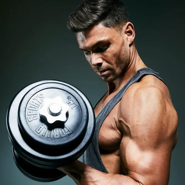 Kit Mancuernas Gorilla Sports 20Kg Diámetro 30/31 Mm - Ideal para Musculación 5 Kit Mancuernas Gorilla Sports 20Kg Diámetro 30/31 Mm - Ideal para Musculación - Imagen 3