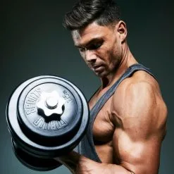 Kit Mancuernas Gorilla Sports 30Kg Diámetro 30/31 Mm - Ideal para Musculación y Entrenamiento -Running comercio kit mancuenras gorilla sports 30kg diametro 3031 mm 4