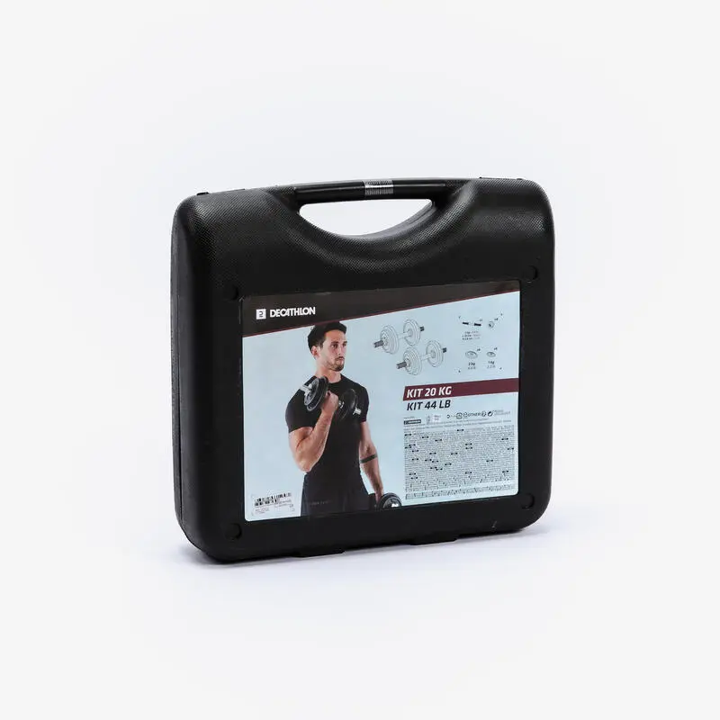 Kit Mancuernas 20 Kg Musculación Corength - Ideal para Entrenamiento en Casa o Gimnasio 6 Kit Mancuernas 20 Kg Musculación Corength - Ideal para Entrenamiento en Casa o Gimnasio - Imagen 4