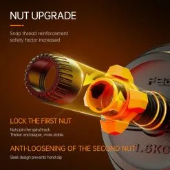 Kit Mancuernas V2 Xiaomi FED, 20kg - Mancuernas y Pesas para Musculación -Running comercio kit mancuernas v2 xiaomi fed 20kg 4