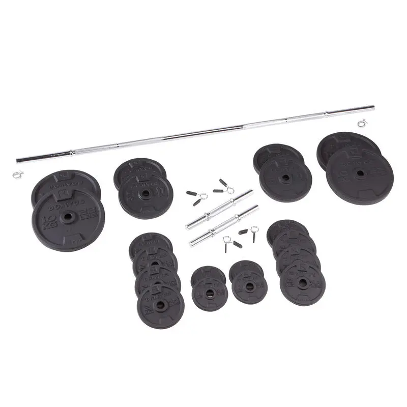 Kit Mancuernas Y Barras 93 Kg Musculación Corength - Ideal para Entrenamiento en Casa o Gimnasio 4 Kit Mancuernas Y Barras 93 Kg Musculación Corength - Ideal para Entrenamiento en Casa o Gimnasio - Imagen 2