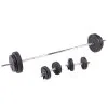 Kit Mancuernas Y Barras 93 Kg Musculación Corength - Ideal para Entrenamiento en Casa o Gimnasio -Running comercio kit mancuernas y barras 93 kg musculacion corength