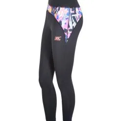 BODYCROSS Leggings De Running AGATE Negro - Colección Lifestyle Running -Running comercio leggings de running agate negro 2