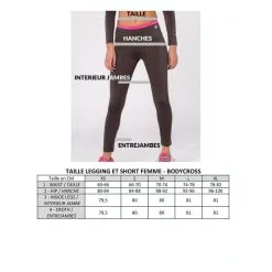 BODYCROSS Leggings De Running AGATE Negro - Colección Lifestyle Running -Running comercio leggings de running agate negro 3