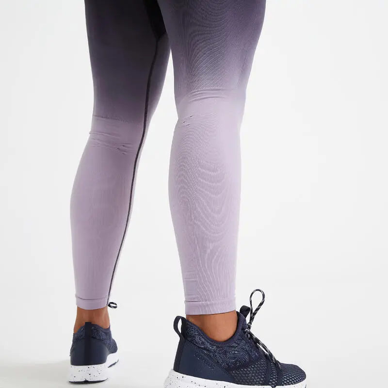 Leggings Mallas Crosstraining Mujer Domyos Cross 900 Violeta - Musculación/Ropa 5 Leggings Mallas Crosstraining Mujer Domyos Cross 900 Violeta - Musculación/Ropa - Imagen 3