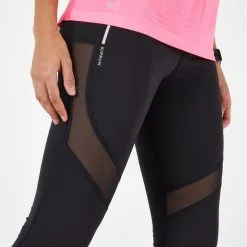 Leggings Mallas Running Largas Mujer Kiprun Support Negro - Ropa Deportiva para Mujer -Running comercio leggings mallas running largas mujer kiprun support negro 2