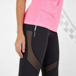 Leggings Mallas Running Largas Mujer Kiprun Support Negro - Ropa Deportiva para Mujer -Running comercio leggings mallas running largas mujer kiprun support negro 3