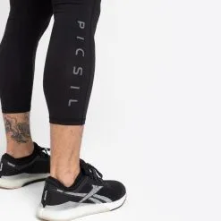 PICSIL Leggings Premium Hombre Negro - Ropa de Musculación de Alta Calidad 10 PICSIL Leggings Premium Hombre Negro - Ropa de Musculación de Alta Calidad -Running comercio leggings premium hombre negro 3