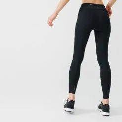 Kalenji Leggings Running Largas Cálidas Reflectantes Mujer Warm+ Night Negro -Running comercio leggings running largas calidas reflectantes mujer warm night negro 2