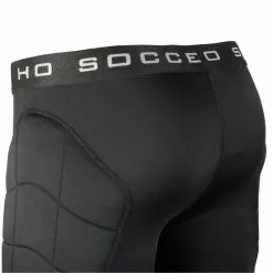 Malla Pantalón de Portero Pirata Acolchada HO Soccer RAVEN para Niño - Negro -Running comercio malla pantalon de portero pirata acolchada ho soccer raven nio negro 3