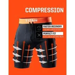 Malla Térmica Corta Portero T1TAN Con Protection Short 2.0 Negra Hombre - Fútbol 10 Malla Térmica Corta Portero T1TAN Con Protection Short 2.0 Negra Hombre - Fútbol -Running comercio malla termica corta portero t1tan con protection short 20 negra hombre 3