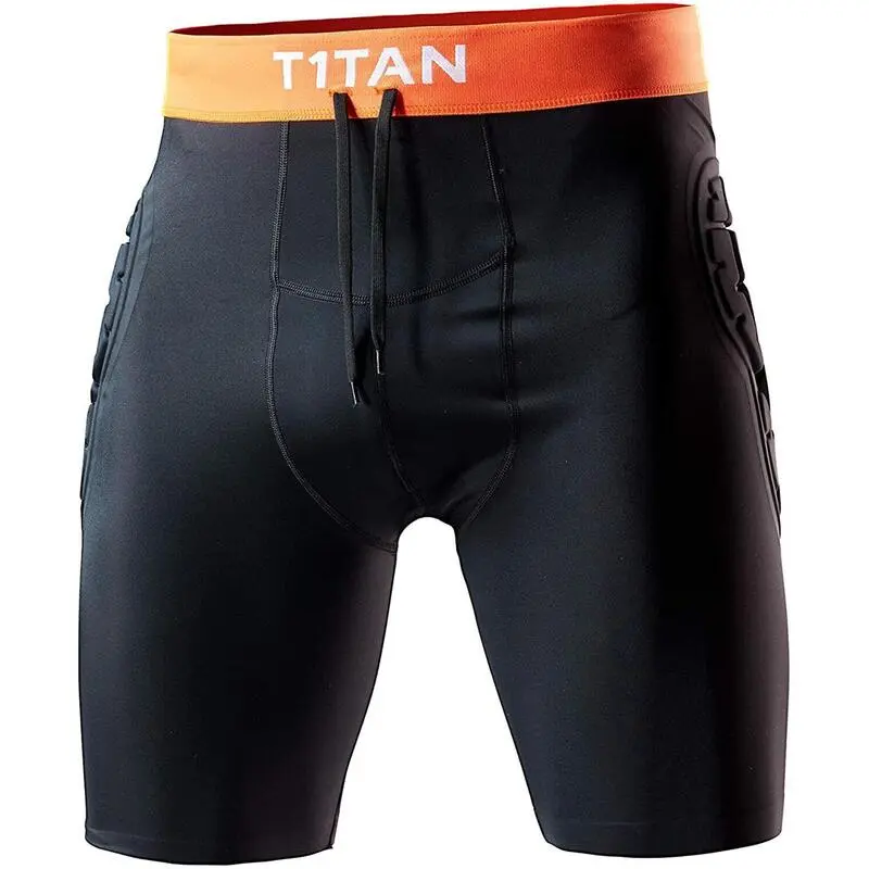 Malla Térmica Corta Portero T1TAN Con Protection Short 2.0 Negra Hombre - Fútbol 3 Malla Térmica Corta Portero T1TAN Con Protection Short 2.0 Negra Hombre - Fútbol