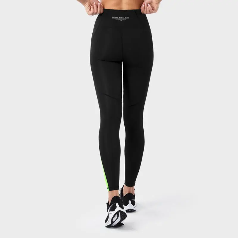 Siroko Mallas Deportivas De Talle Medio Sky Flow - Ropa de Musculación 4 Siroko Mallas Deportivas De Talle Medio Sky Flow - Ropa de Musculación - Imagen 2