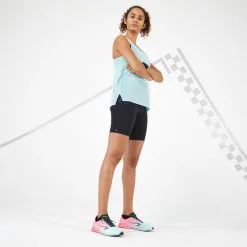 Mallas Cortas Running Mujer Kiprun Support - Negro -Running comercio mallas short mujer cortas running kiprun support negro 2