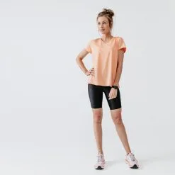 Kalenji Mallas Cortas de Running para Mujer - Dry Negro 8 Kalenji Mallas Cortas de Running para Mujer - Dry Negro -Running comercio mallas short running mujer dry negro 1