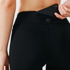 Kalenji Mallas Térmicas Running Warm Mujer Negro - Ropa Deportiva Térmica para Mujer -Running comercio mallas termicas running warm mujer negro 3