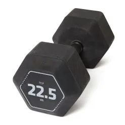 Mancuerna Hexagonal 22,5 Kg Corength - Ideal para Musculación y Cross Training