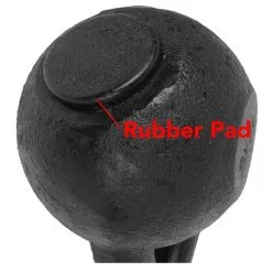 Tunturi Mancuerna De Hierro Fundido 12 Kg - Ideal para Musculación y Entrenamiento en Casa -Running comercio mancuerna de hierro fundido 12 kg 4