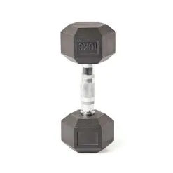 Mancuerna Hexagonal 10 KG SINGULAR WOD - Sin Logo - Ideal para Musculación 5 Mancuerna Hexagonal 10 KG SINGULAR WOD - Sin Logo - Ideal para Musculación -Running comercio mancuerna hexagonal dumbbell 10 kg sin logo 1