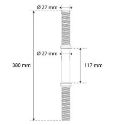 K-SPORT Mancuernas 39 Kg - Juego de 2 Mancuernas para Musculación y Entrenamiento -Running comercio mancuernas 39 kg juego de 2 mancuernas 3