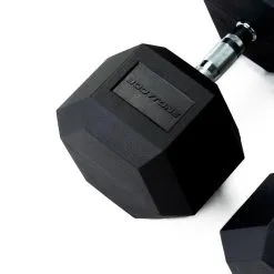 BODYTONE Mancuernas De Goma Hexagonales Profesionales 12Kg - Mancuernas y Pesas para Musculación 10 BODYTONE Mancuernas De Goma Hexagonales Profesionales 12Kg - Mancuernas y Pesas para Musculación -Running comercio mancuernas de goma hexagonales profesionales 12kg 3