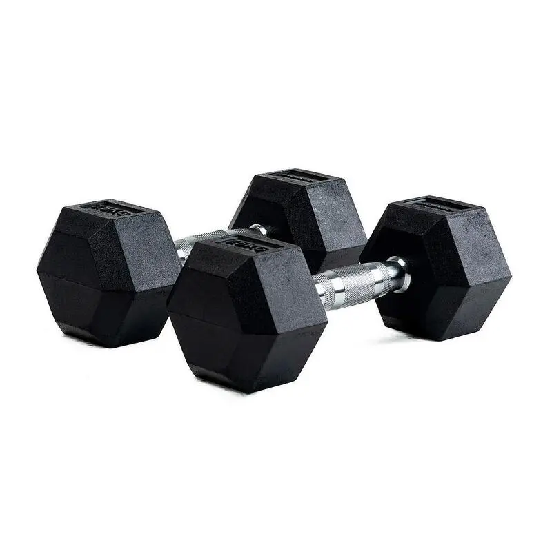 BODYTONE Mancuernas De Goma Hexagonales Profesionales 7,5Kg - Para Musculación y Entrenamiento en Casa 3 BODYTONE Mancuernas De Goma Hexagonales Profesionales 7,5Kg - Para Musculación y Entrenamiento en Casa