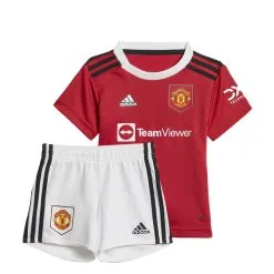 ADIDAS Miniconjunto Baby Primera Equipación Manchester United 22/23 - Equipaciones Oficiales de Fútbol -Running comercio miniconjunto baby primera equipacion manchester united 2223 1