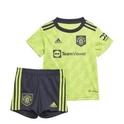 ADIDAS Miniconjunto Baby Tercera Equipación Manchester United 22/23 - Equipaciones Oficiales de Fútbol -Running comercio miniconjunto baby tercera equipacion manchester united 2223 1