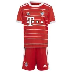 ADIDAS Miniconjunto Primera Equipación FC Bayern 22/23 - Equipaciones Oficiales de Fútbol