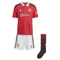 ADIDAS Miniconjunto Primera Equipación Manchester United 22/23 - Equipaciones Oficiales Fútbol