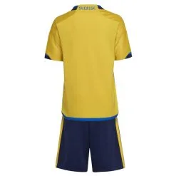 ADIDAS Miniconjunto Primera Equipación Suecia 22 - Ropa y Equipamiento de Fútbol -Running comercio miniconjunto primera equipacion suecia 22 1