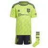 ADIDAS Miniconjunto Tercera Equipación Manchester United 22/23 - Equipación Oficial de Fútbol -Running comercio miniconjunto tercera equipacion manchester united 2223