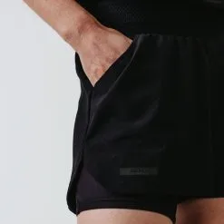 Kalenji Mono Running Mujer Dry+ Negro - Ropa Deportiva para Mujer -Running comercio mono running mujer dry negro 4