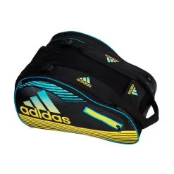 Paletero Adidas TOUR BLACK YELLOW - Ideal para Pádel -Running comercio paletero adidas tour black yellow 4
