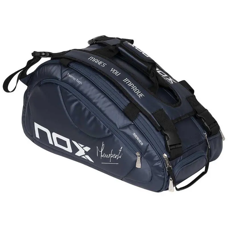 Paletero Pro Series Negro Nox - Bolsa de Pádel de Alta Calidad 8 Paletero Pro Series Negro Nox - Bolsa de Pádel de Alta Calidad - Imagen 6