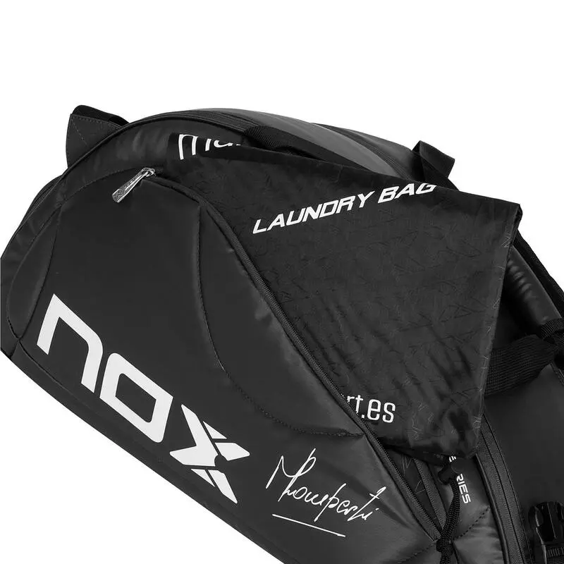 Paletero Pro Series Negro Nox - Bolsa de Pádel de Alta Calidad 5 Paletero Pro Series Negro Nox - Bolsa de Pádel de Alta Calidad - Imagen 3