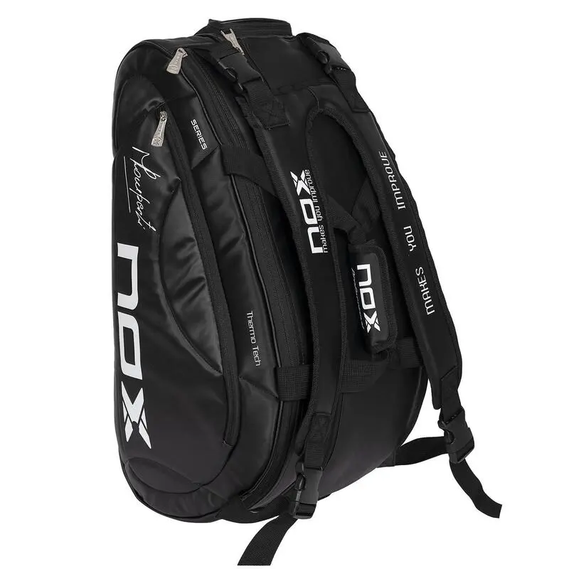 Paletero Pro Series Negro Nox - Bolsa de Pádel de Alta Calidad 7 Paletero Pro Series Negro Nox - Bolsa de Pádel de Alta Calidad - Imagen 5