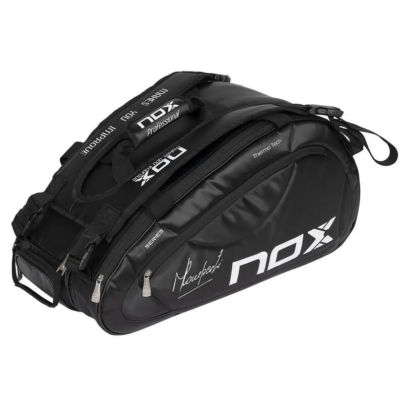 Paletero Pro Series Negro Nox - Bolsa de Pádel de Alta Calidad 3 Paletero Pro Series Negro Nox - Bolsa de Pádel de Alta Calidad