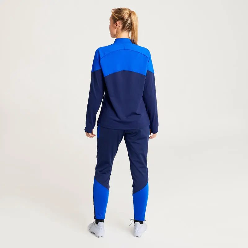 Pantalón Chándal De Fútbol Mujer Viralto Azul - Kipsta 7 Pantalón Chándal De Fútbol Mujer Viralto Azul - Kipsta - Imagen 5