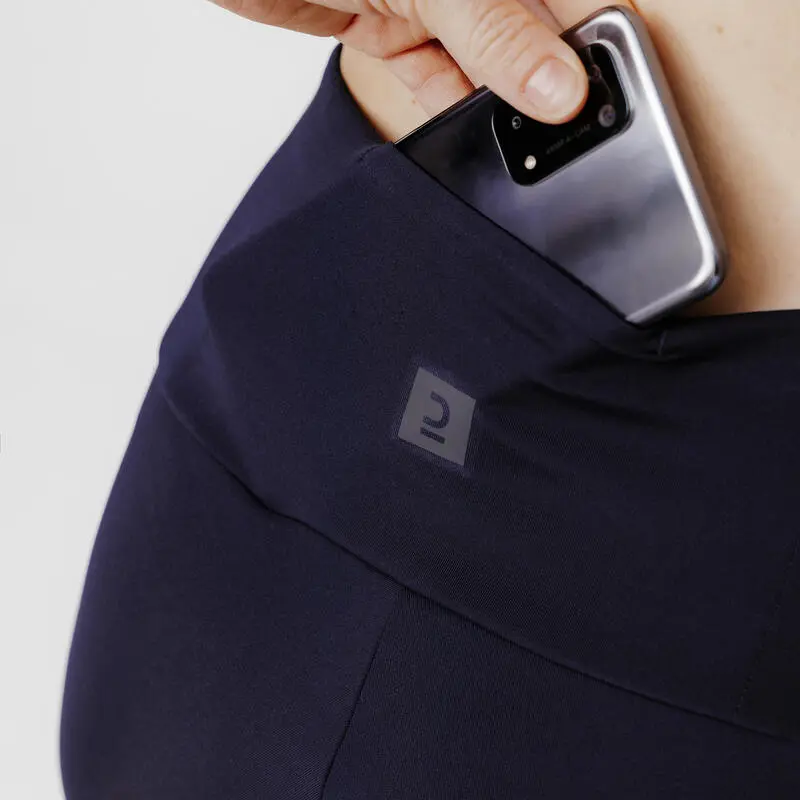 Kalenji Pantalón Corto Ciclista Running Moldeador Mujer - Run Dry 500 Sujeción Azul | Ropa Deportiva Mujer 7 Kalenji Pantalón Corto Ciclista Running Moldeador Mujer - Run Dry 500 Sujeción Azul | Ropa Deportiva Mujer - Imagen 5