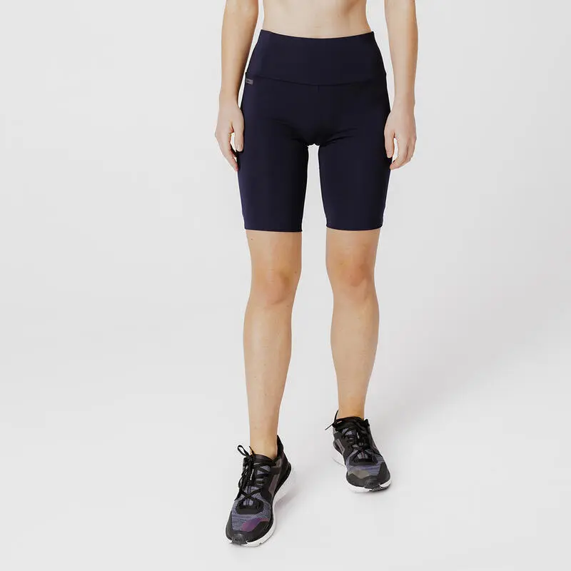 Kalenji Pantalón Corto Ciclista Running Moldeador Mujer - Run Dry 500 Sujeción Azul | Ropa Deportiva Mujer 3 Kalenji Pantalón Corto Ciclista Running Moldeador Mujer - Run Dry 500 Sujeción Azul | Ropa Deportiva Mujer