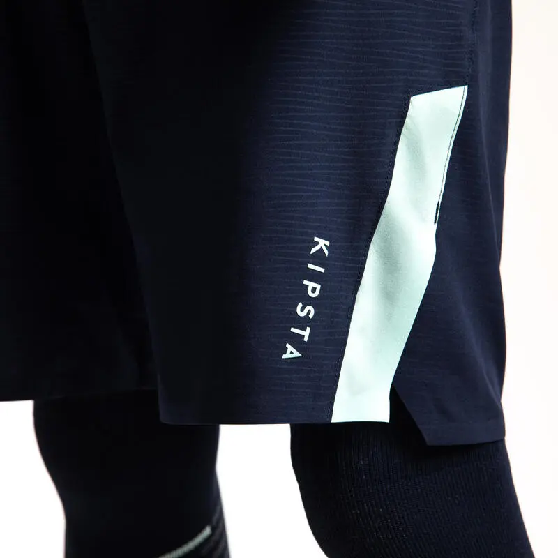 Pantalón Corto De Fútbol Kipsta CLR Adulto Azul Oscuro - Ropa Deportiva para Fútbol 6 Pantalón Corto De Fútbol Kipsta CLR Adulto Azul Oscuro - Ropa Deportiva para Fútbol - Imagen 4
